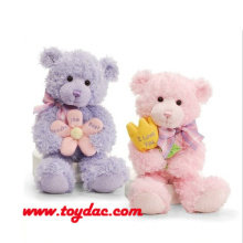 Peluche ours en peluche rose